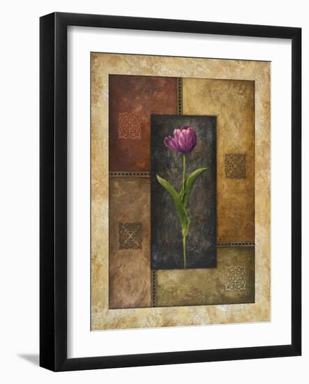 Violet Tulip-Michael Marcon-Framed Art Print