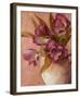 Violet Tulips-T^ C^ Chiu-Framed Art Print