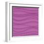 Violet Wavy-Click Bestsellers-Framed Art Print