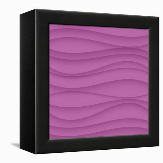 Violet Wavy-Click Bestsellers-Framed Stretched Canvas