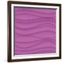 Violet Wavy-Click Bestsellers-Framed Art Print