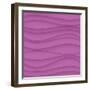 Violet Wavy-Click Bestsellers-Framed Art Print