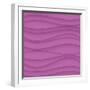 Violet Wavy-Click Bestsellers-Framed Art Print