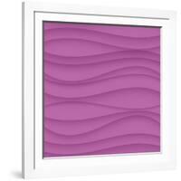 Violet Wavy-Click Bestsellers-Framed Art Print