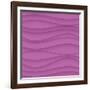 Violet Wavy-Click Bestsellers-Framed Art Print