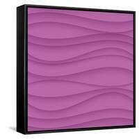 Violet Wavy-Click Bestsellers-Framed Stretched Canvas