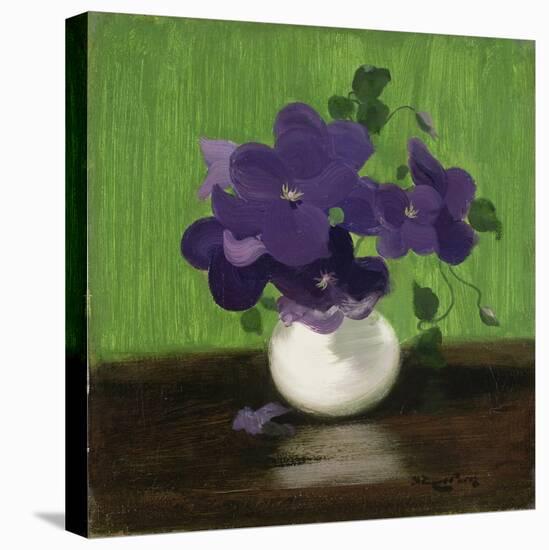 Violets, c.1900-James Stuart Park-Stretched Canvas