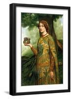 Violets-Sir James Dromgole Linton-Framed Giclee Print