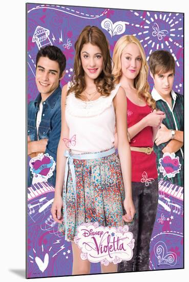 Violetta - Group-null-Mounted Poster
