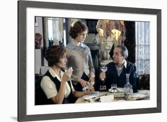 Violette Noziere by ClaudeChabrol with Stephane Audran, Isabelle Huppert and Jean Carmet, 1978 (pho-null-Framed Photo