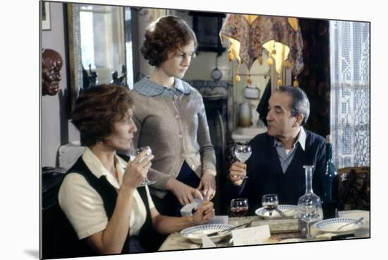 Violette Noziere by ClaudeChabrol with Stephane Audran, Isabelle Huppert and Jean Carmet, 1978 (pho-null-Mounted Photo