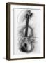 Violin, 2005-Penny Warden-Framed Giclee Print