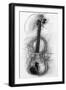 Violin, 2005-Penny Warden-Framed Giclee Print