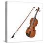 Violin and Bow, Stringed Instrument, Musical Instrument-Encyclopaedia Britannica-Stretched Canvas