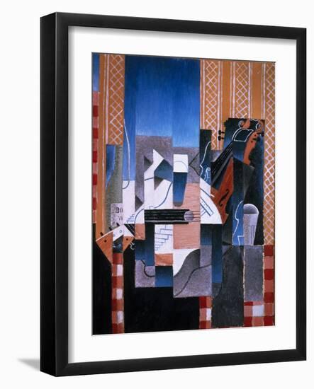 Violin and Guitar, 1913-Juan Gris-Framed Giclee Print