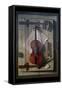 Violin and Music-William Hartnett-Framed Stretched Canvas