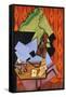 Violin and Playing Cards on a Table-Juan Gris-Framed Stretched Canvas