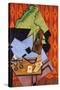 Violin and Playing Cards on a Table-Juan Gris-Stretched Canvas