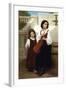 Violin in the Country-William Adolphe Bouguereau-Framed Art Print