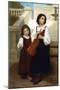 Violin in the Country-William Adolphe Bouguereau-Mounted Art Print