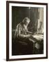 Violin Maker 1930s-null-Framed Photographic Print