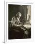 Violin Maker 1930s-null-Framed Photographic Print