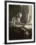 Violin Maker 1930s-null-Framed Photographic Print