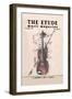 Violin on Magazine Cover-null-Framed Art Print