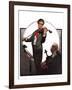 "Violin Virtuoso", April 28,1923-Norman Rockwell-Framed Giclee Print