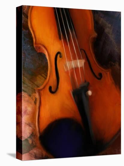 Violin-Dan Meneely-Stretched Canvas