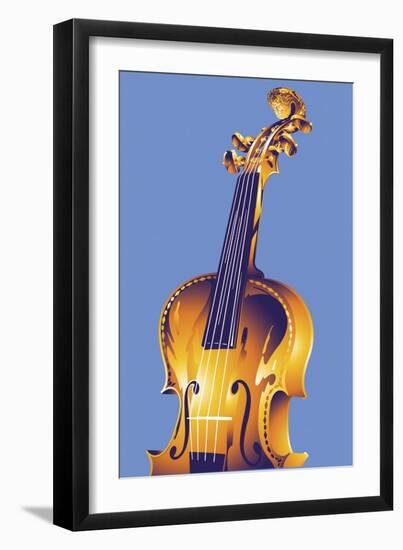 Violin-David Chestnutt-Framed Giclee Print