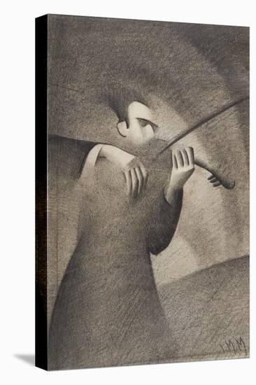 Violinist, 1932-Isabel Alexander-Stretched Canvas