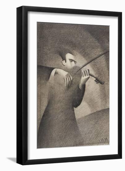 Violinist, 1932-Isabel Alexander-Framed Giclee Print