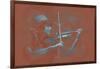 Violinist Brown-NaxArt-Framed Art Print