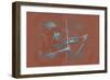 Violinist Brown-NaxArt-Framed Art Print