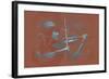 Violinist Brown-NaxArt-Framed Art Print