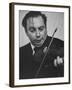 Violinist Isaac Stern Playing at a Party-Carl Mydans-Framed Premium Photographic Print