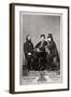 Violinist Johann Pickel with Composers Eduard Nápravník and Anatoly Lyadov, 19th Century-null-Framed Giclee Print