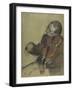 Violinist, Study for "The Dance Lesson", 1878-79-Edgar Degas-Framed Giclee Print