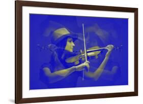 Violinist-NaxArt-Framed Premium Giclee Print