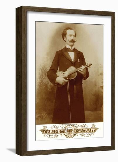 Violinist-null-Framed Art Print