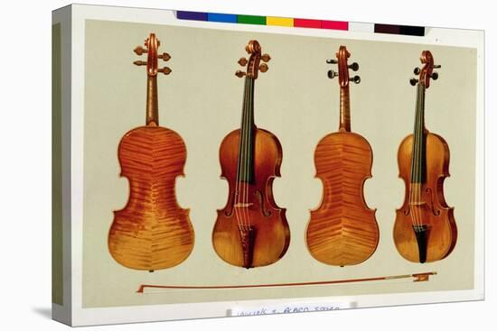Violins-Alfred James Hipkins-Stretched Canvas