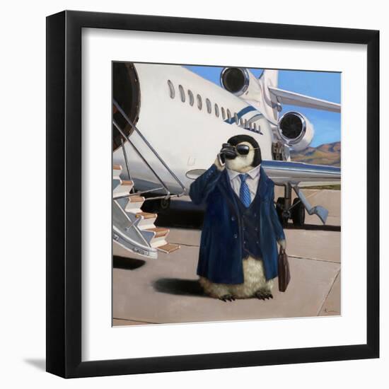 VIP - Very Important Penguin-Lucia Heffernan-Framed Art Print