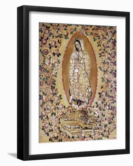 Virgen de Guadalupe, 1697-Juan y Miguel González-Framed Giclee Print