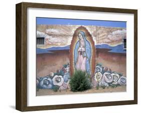 Virgen de Guadelupe, Chimayo, New Mexico, USA-Judith Haden-Framed Photographic Print