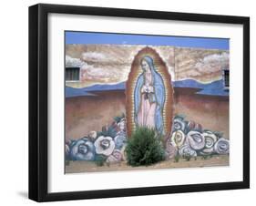 Virgen de Guadelupe, Chimayo, New Mexico, USA-Judith Haden-Framed Photographic Print