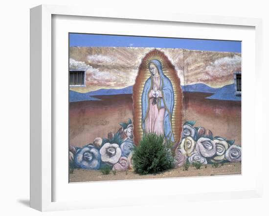 Virgen de Guadelupe, Chimayo, New Mexico, USA-Judith Haden-Framed Photographic Print