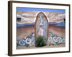 Virgen de Guadelupe, Chimayo, New Mexico, USA-Judith Haden-Framed Photographic Print