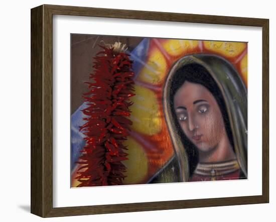 Virgen de Guadelupe, New Mexico, USA-Judith Haden-Framed Photographic Print