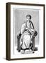 Virgil (79-19 B), Roman Poet-null-Framed Giclee Print